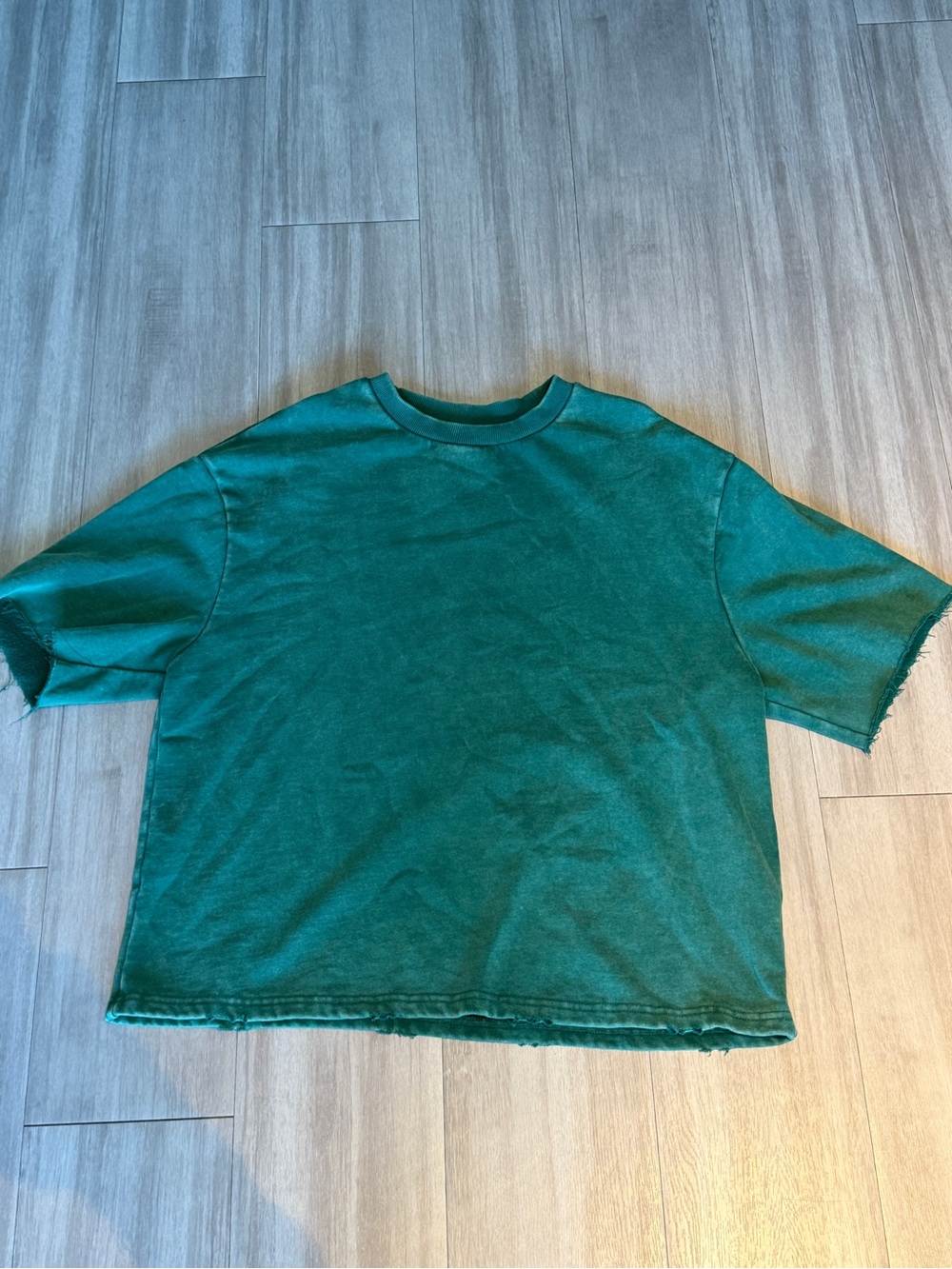 NovaMen Classic Crewneck Short-Sleeve Shirt in Green